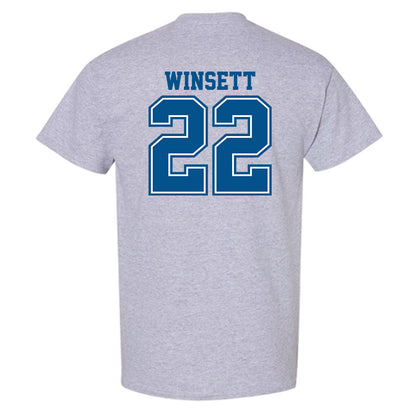 Delaware - NCAA Baseball : Sam Winsett - Classic Shersey T-Shirt-3