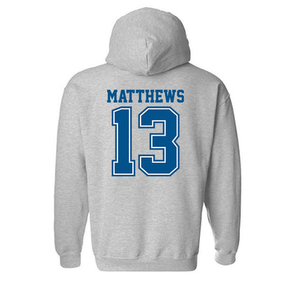 Delaware - NCAA Football : Noah Matthews - Classic Shersey Hooded Sweatshirt-1