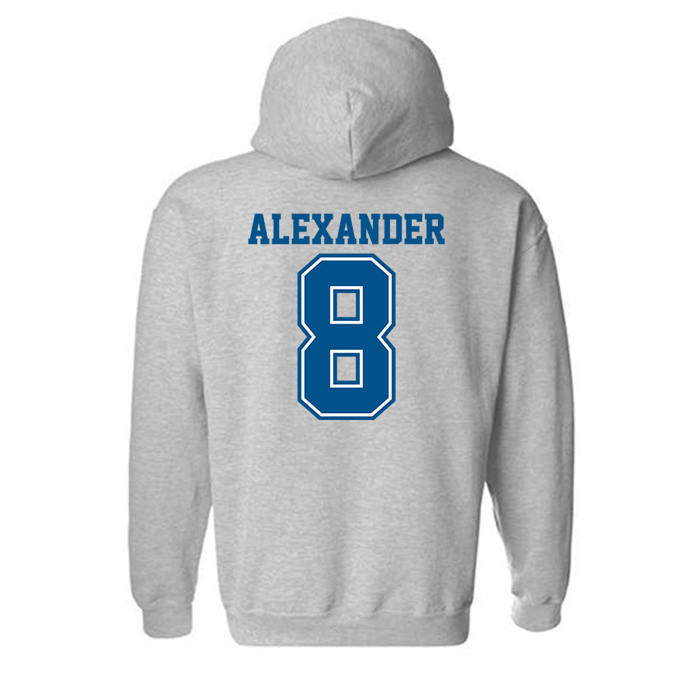 Delaware - NCAA Football : Jaquise Alexander - Classic Shersey Hooded Sweatshirt-1