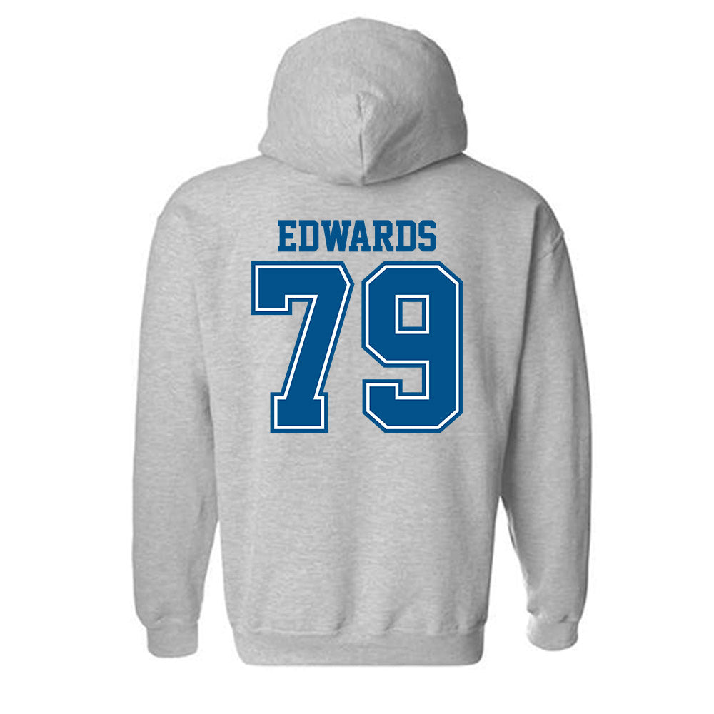 Delaware - NCAA Football : Jaiden Edwards - Classic Shersey Hooded Sweatshirt-1