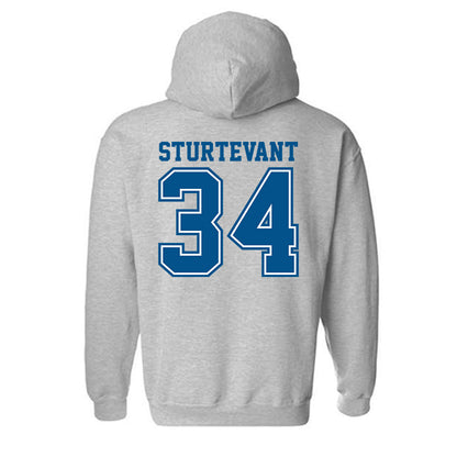 Delaware - NCAA Women's Lacrosse : Riley Sturtevant - Classic Shersey Hooded Sweatshirt-1