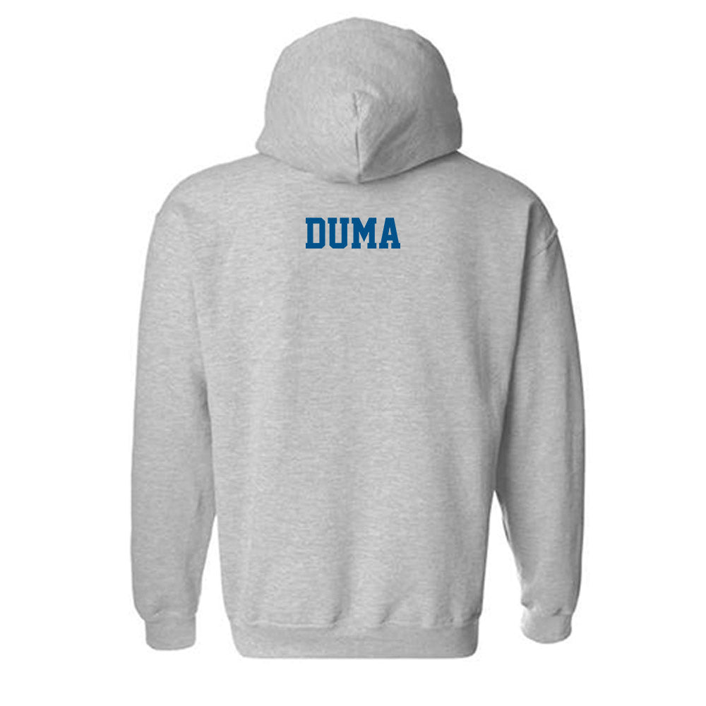 Delaware - NCAA Men's Swimming & Diving : John Duma - Classic Shersey Hooded Sweatshirt-1