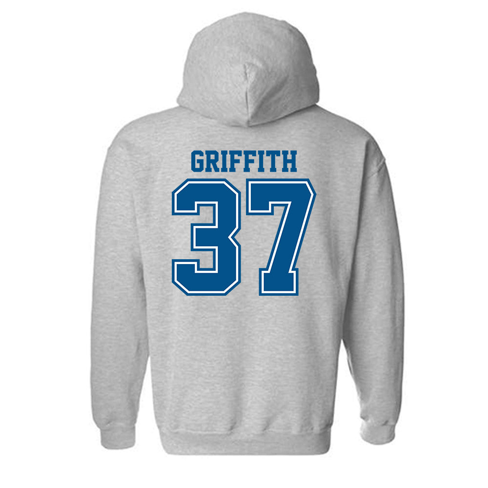 Delaware - NCAA Football : Dillon Griffith - Classic Shersey Hooded Sweatshirt-1