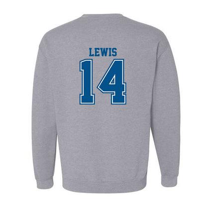 Delaware - NCAA Football : Donovan Lewis - Classic Shersey Crewneck Sweatshirt-1