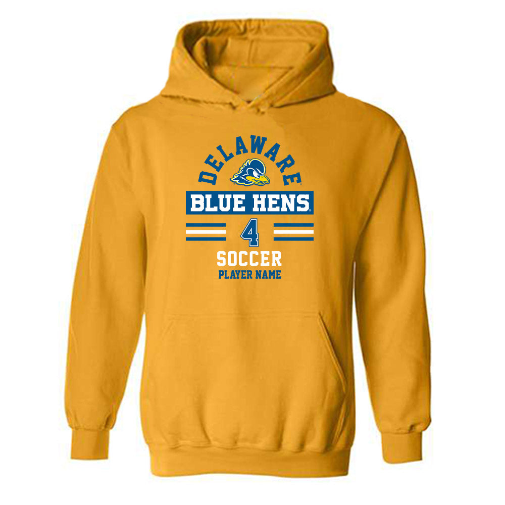 Delaware - NCAA Women's Soccer : Claire Ballinger - Classic Shersey Hooded Sweatshirt-1