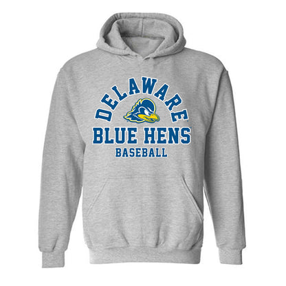 Delaware - NCAA Baseball : Noah Burroughs - Classic Shersey Hooded Sweatshirt-0