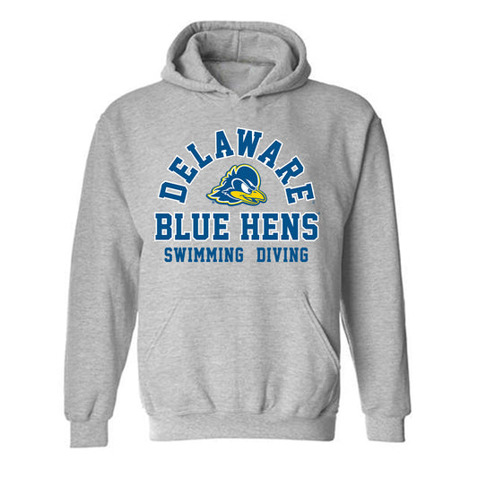 Delaware - NCAA Men's Swimming & Diving : Mason Kramer - Classic Shersey Hooded Sweatshirt-0