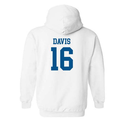 Delaware - NCAA Baseball : Vincent Davis - Classic Shersey Hooded Sweatshirt-1
