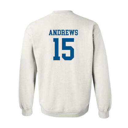 Delaware - NCAA Women's Basketball : Ava Andrews - Classic Shersey Crewneck Sweatshirt-1