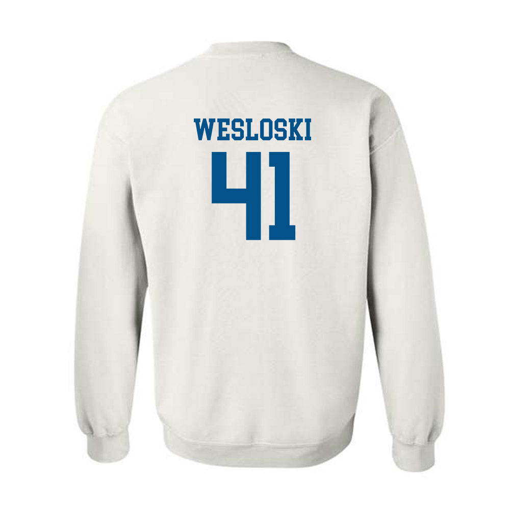 Delaware - NCAA Men's Lacrosse : Brady Wesloski - Classic Shersey Crewneck Sweatshirt-1