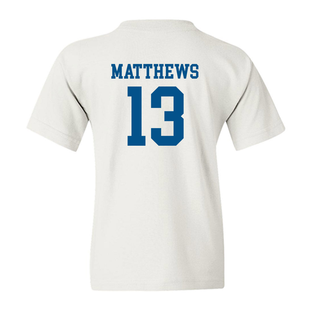Delaware - NCAA Football : Noah Matthews - Classic Shersey Youth T-Shirt-1