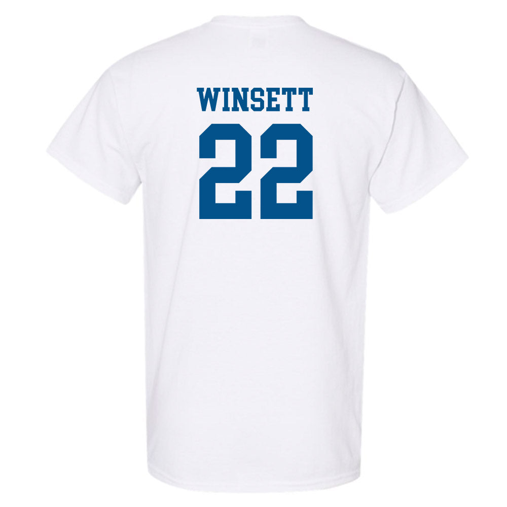 Delaware - NCAA Baseball : Sam Winsett - Classic Shersey T-Shirt-1