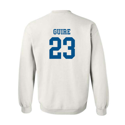 Delaware - NCAA Baseball : Luke Guire - Classic Shersey Crewneck Sweatshirt-1