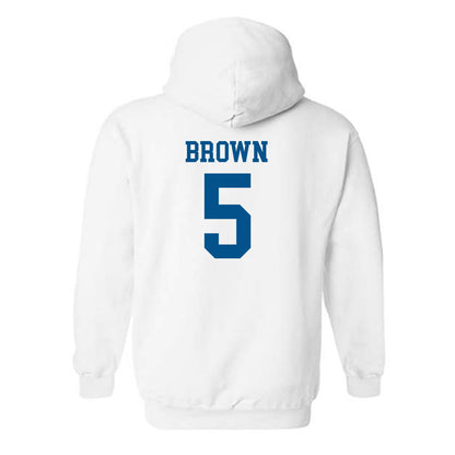 Delaware - NCAA Women's Volleyball : Avery Brown - Classic Shersey Hooded Sweatshirt-1