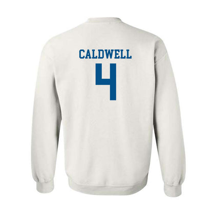Delaware - NCAA Women's Basketball : London Caldwell - Classic Shersey Crewneck Sweatshirt-1