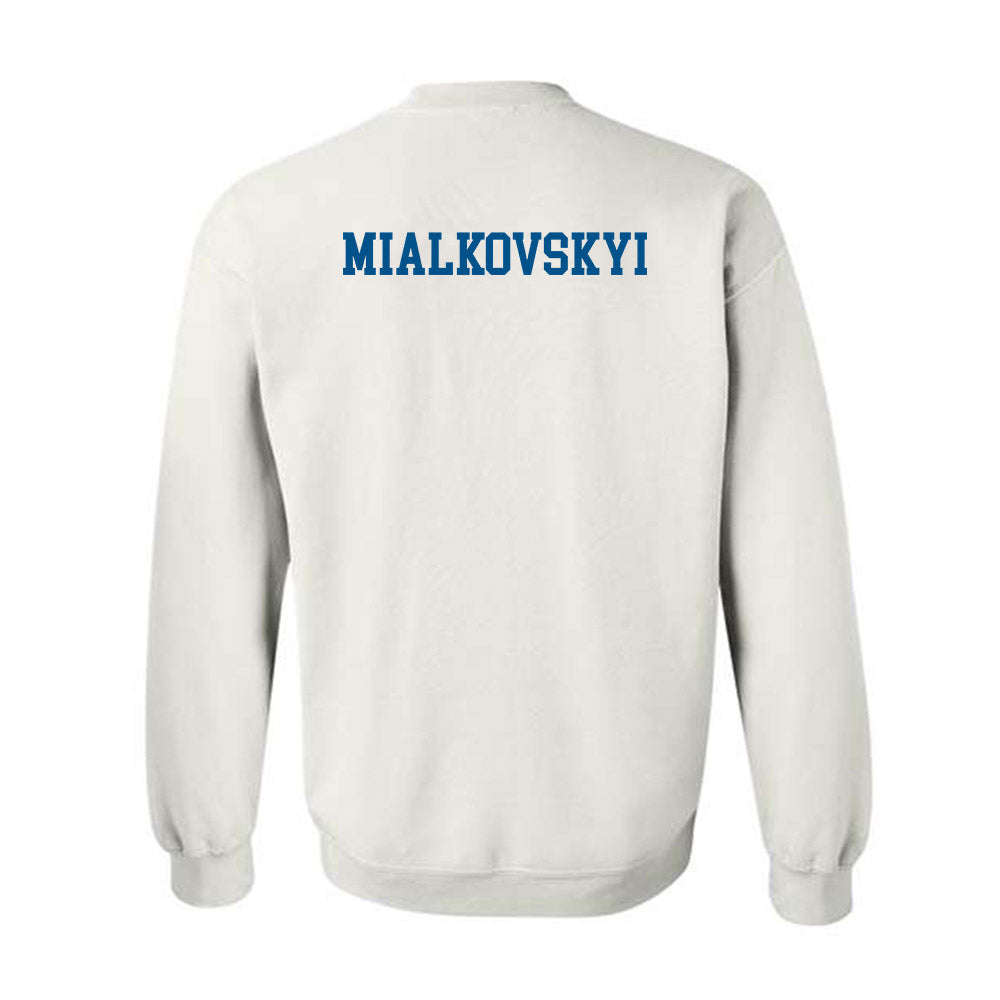 Delaware - NCAA Men's Swimming & Diving : Denys Mialkovskyi - Classic Shersey Crewneck Sweatshirt-1