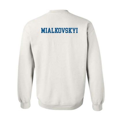 Delaware - NCAA Men's Swimming & Diving : Denys Mialkovskyi - Classic Shersey Crewneck Sweatshirt-1