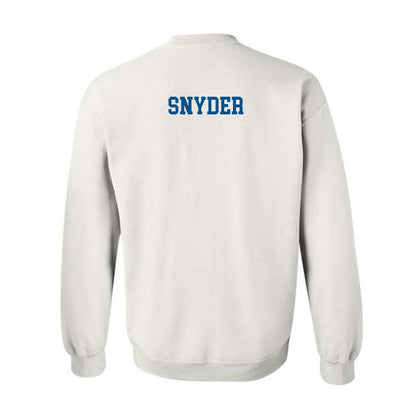 Delaware - NCAA Men's Swimming & Diving : Kade Snyder - Classic Shersey Crewneck Sweatshirt-1