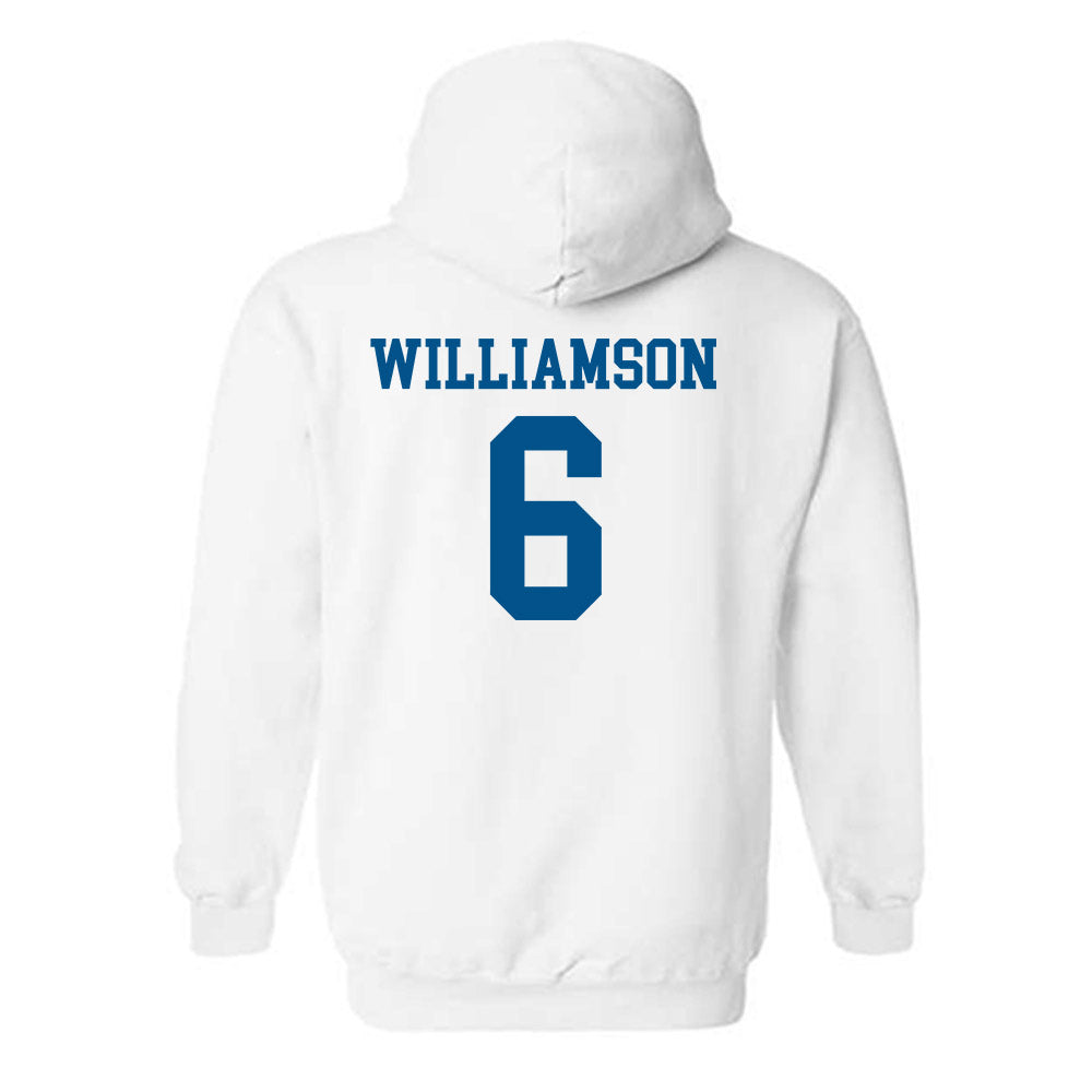 Delaware - NCAA Women's Field Hockey : Tetje Williamson - Classic Shersey Hooded Sweatshirt-1