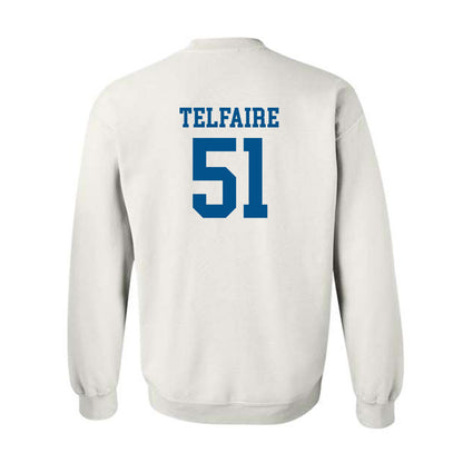 Delaware - NCAA Football : Chandler Telfaire - Classic Shersey Crewneck Sweatshirt-1