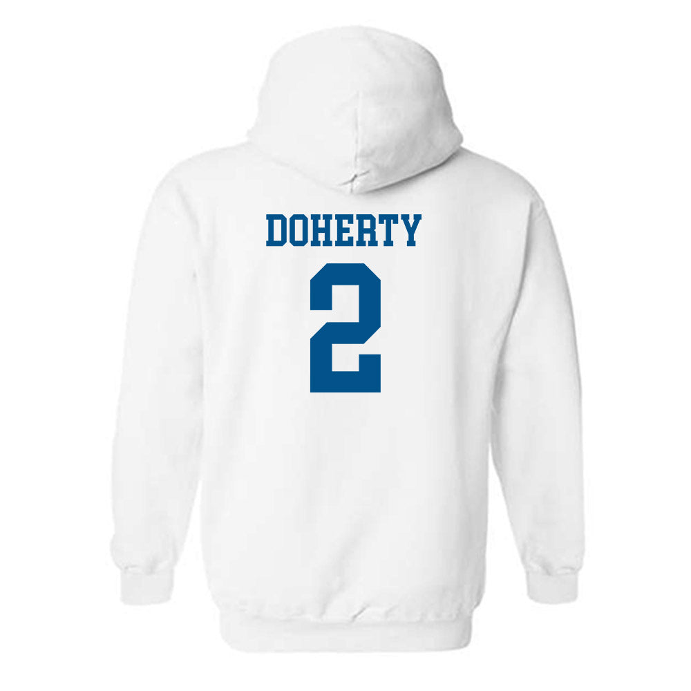 Delaware - NCAA Baseball : Connor Doherty - Classic Shersey Hooded Sweatshirt-1