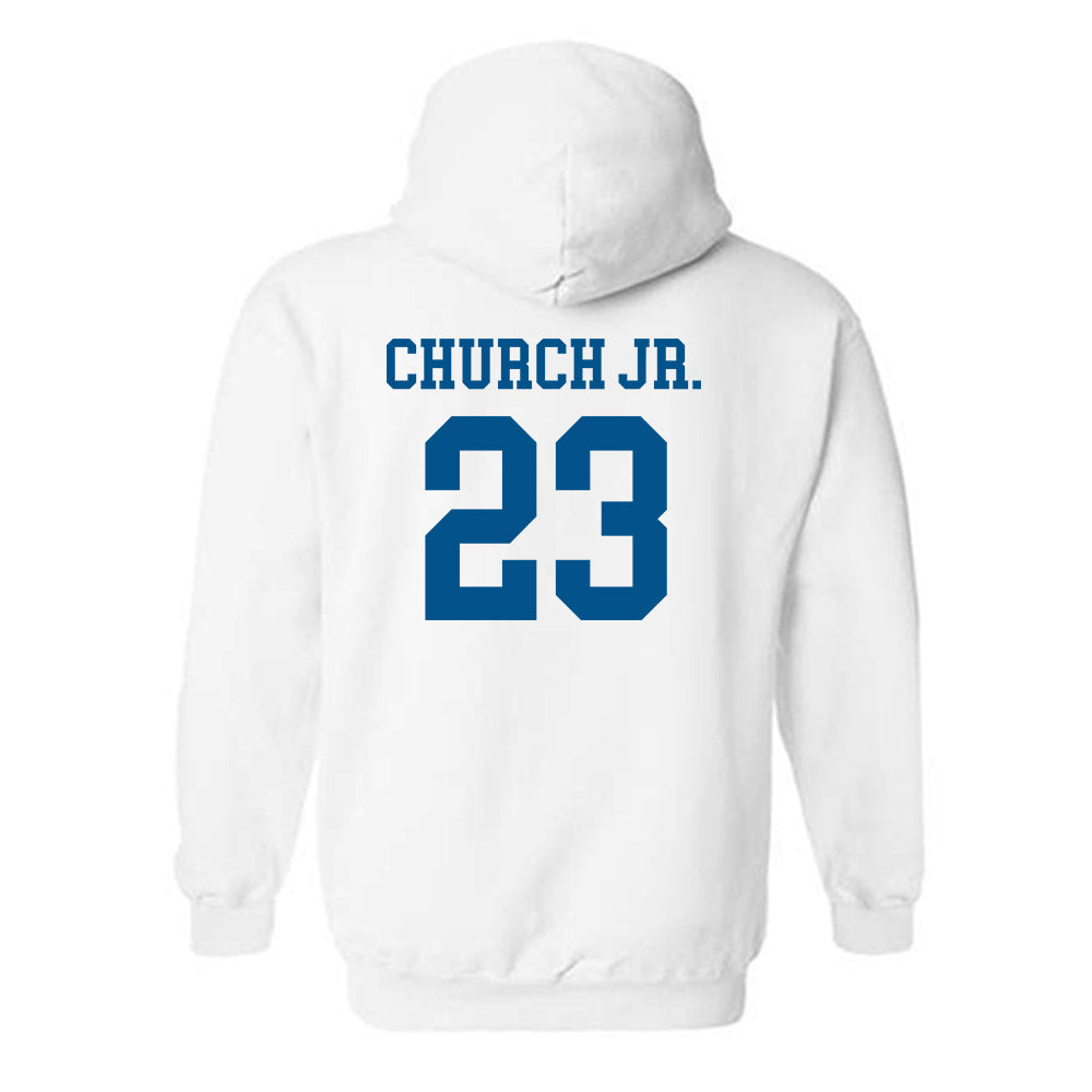 Delaware - NCAA Football : Shawn Church Jr. - Classic Shersey Hooded Sweatshirt-1