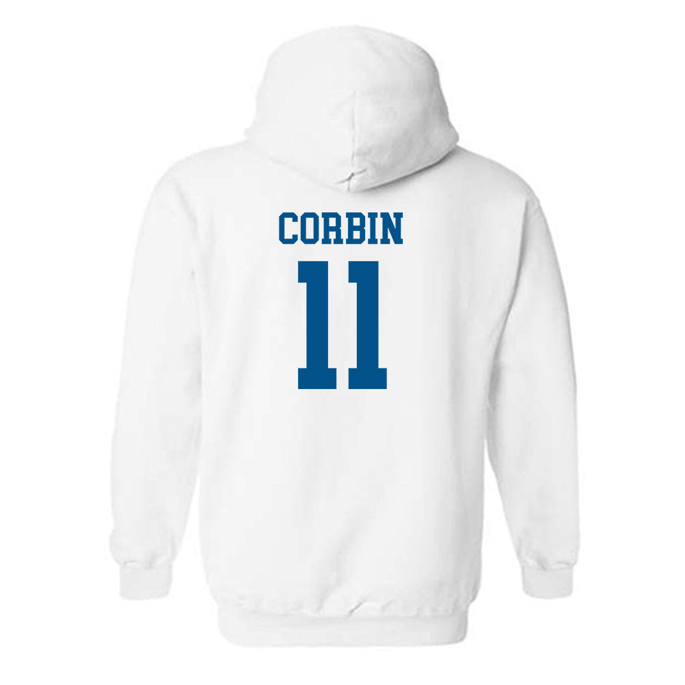 Delaware - NCAA Football : Jawarren Corbin - Classic Shersey Hooded Sweatshirt-1