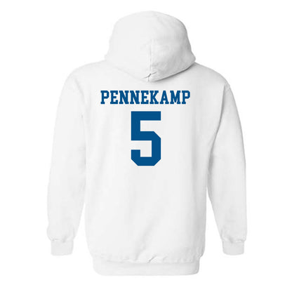 Delaware - NCAA Women's Lacrosse : Katie Pennekamp - Classic Shersey Hooded Sweatshirt-1