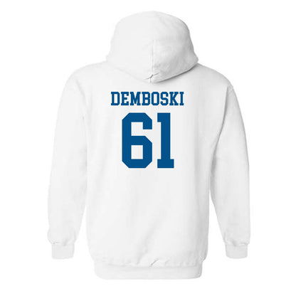 Delaware - NCAA Football : Steven Demboski - Classic Shersey Hooded Sweatshirt-1