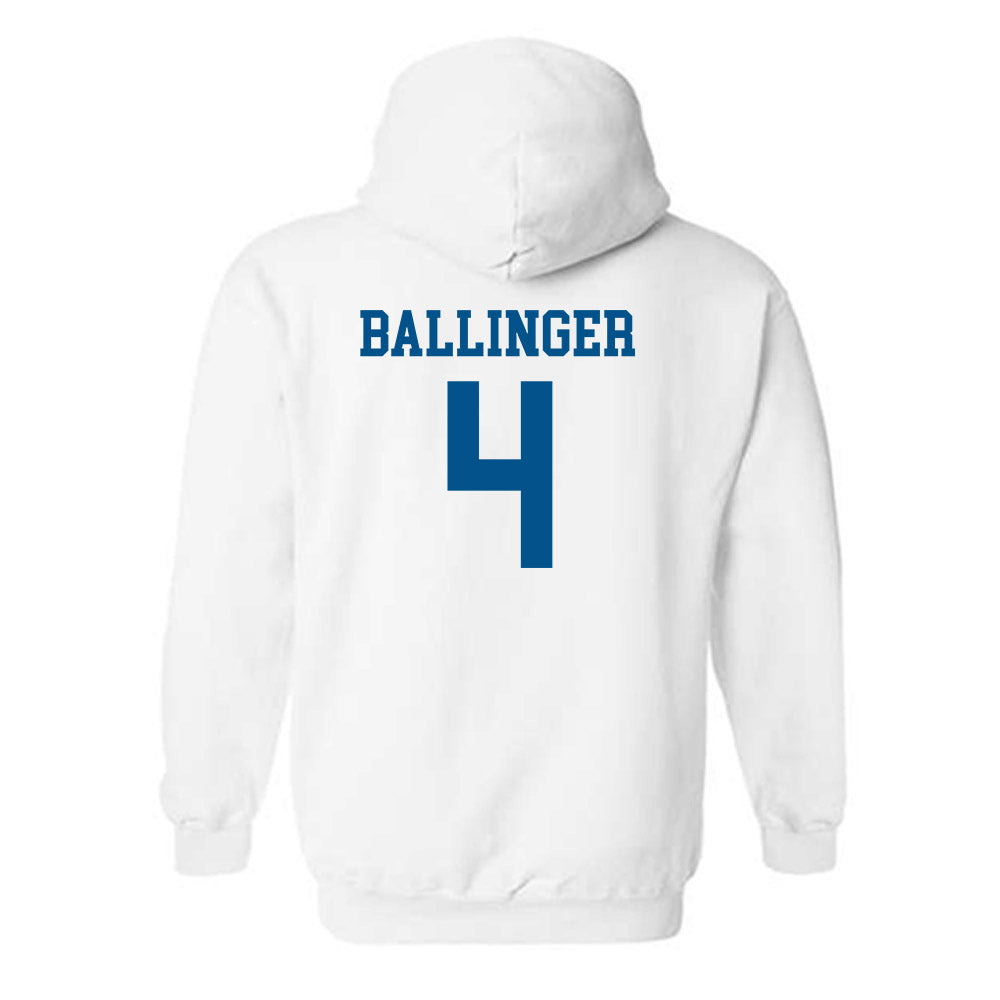 Delaware - NCAA Women's Soccer : Claire Ballinger - Classic Shersey Hooded Sweatshirt-2