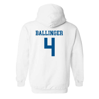 Delaware - NCAA Women's Soccer : Claire Ballinger - Classic Shersey Hooded Sweatshirt-2