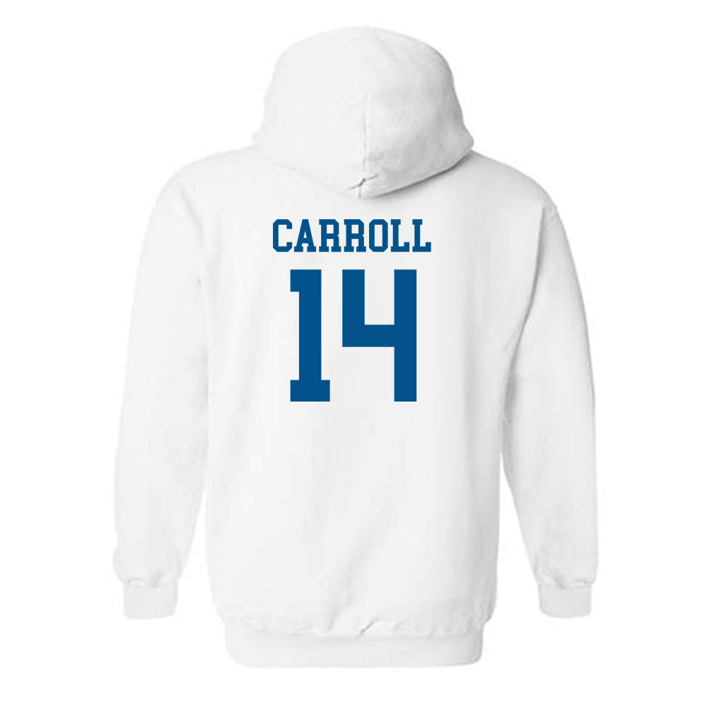 Delaware - NCAA Women's Basketball : Amiya Carroll - Classic Shersey Hooded Sweatshirt-1