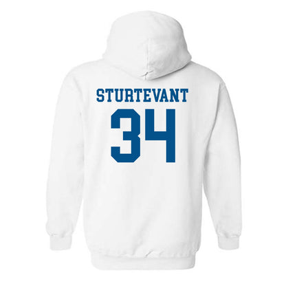 Delaware - NCAA Women's Lacrosse : Riley Sturtevant - Classic Shersey Hooded Sweatshirt-1