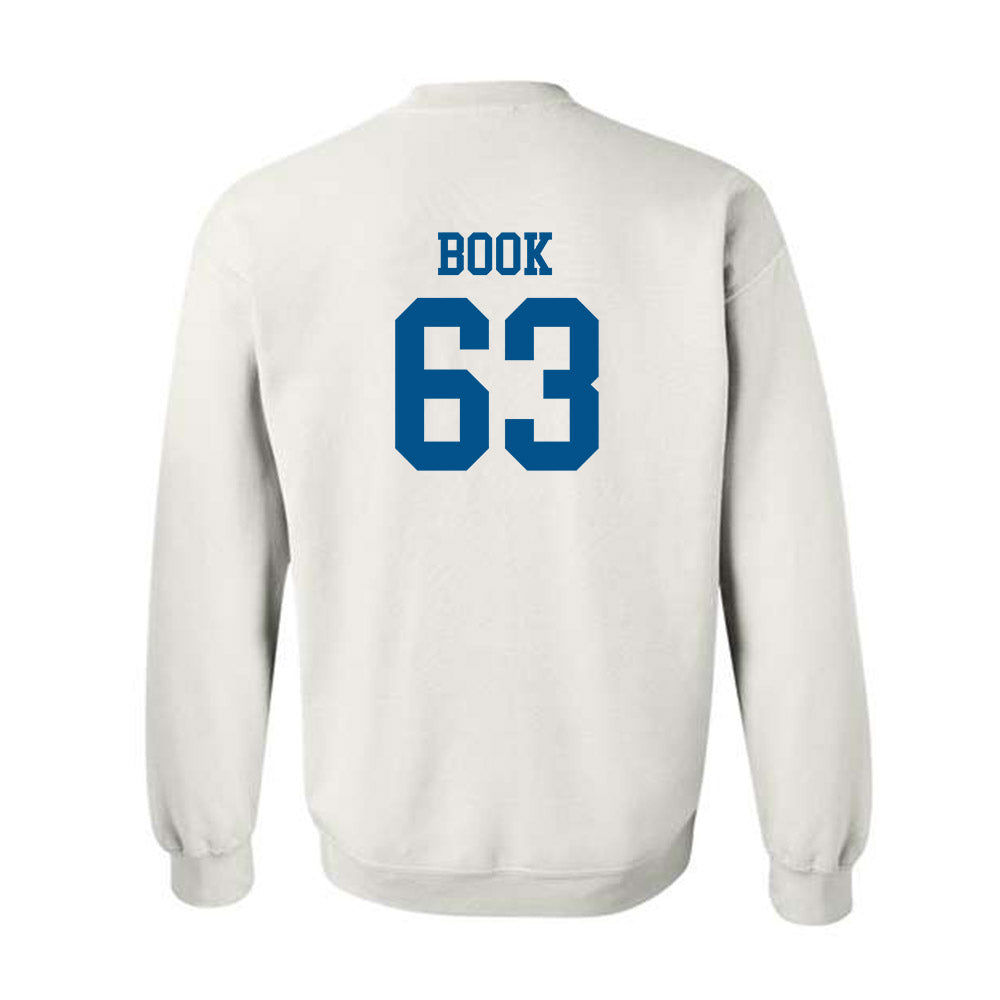 Delaware - NCAA Football : Collier Book - Classic Shersey Crewneck Sweatshirt-1