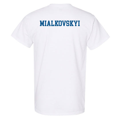 Delaware - NCAA Men's Swimming & Diving : Denys Mialkovskyi - Classic Shersey T-Shirt-1