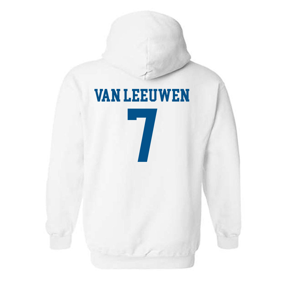 Delaware - NCAA Women's Field Hockey : Linde Van Leeuwen - Classic Shersey Hooded Sweatshirt-1