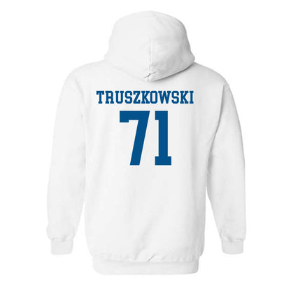 Delaware - NCAA Football : Brandon Truszkowski - Classic Shersey Hooded Sweatshirt-1