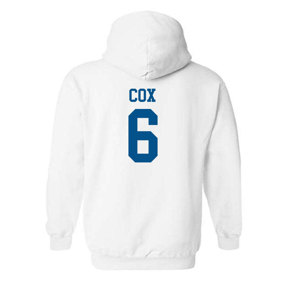Delaware - NCAA Football : Kshawn Cox - Classic Shersey Hooded Sweatshirt-1
