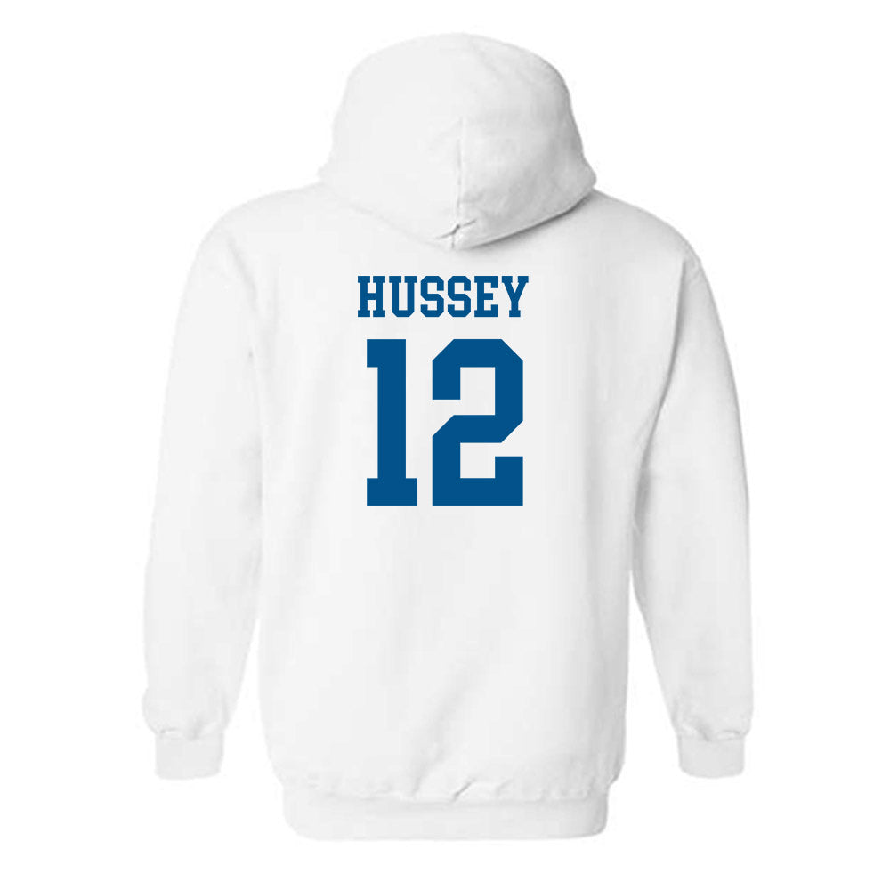 Delaware - NCAA Women's Lacrosse : Erin Hussey - Classic Shersey Hooded Sweatshirt-1