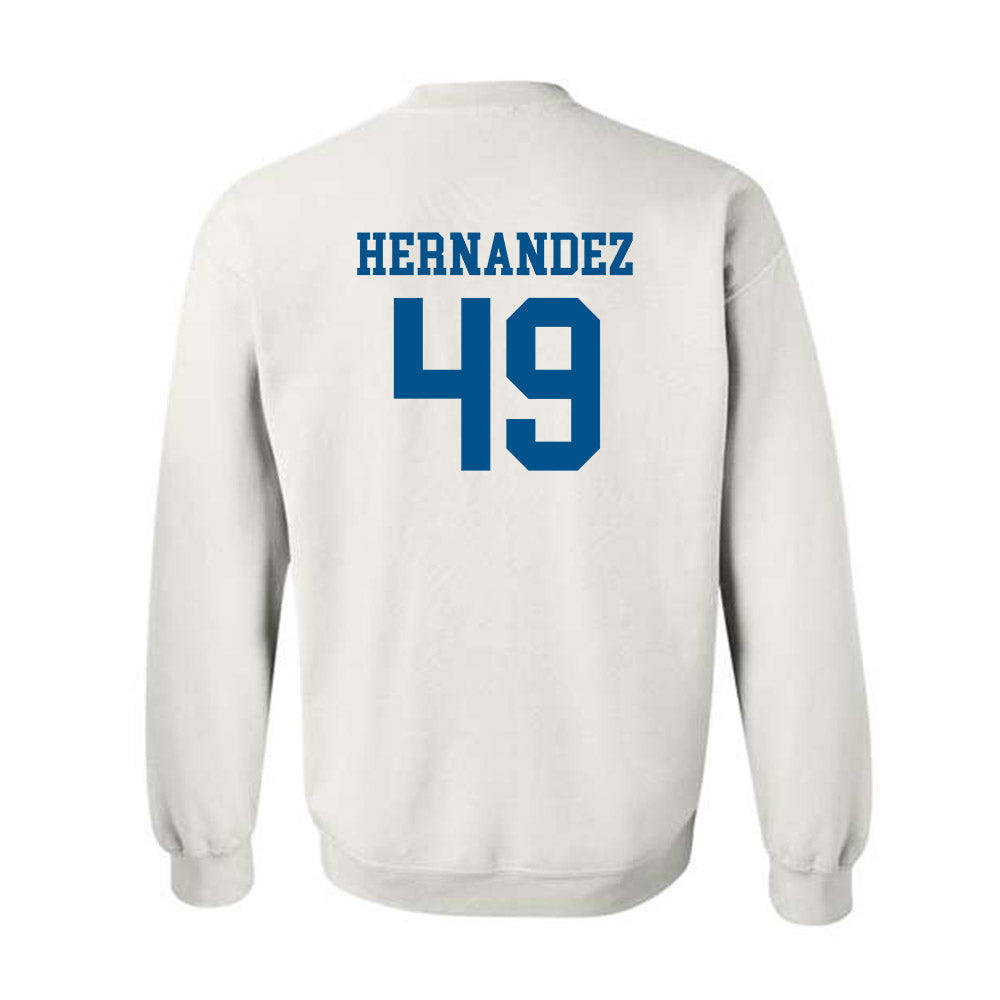 Delaware - NCAA Football : Yamdry Hernandez - Classic Shersey Crewneck Sweatshirt-1