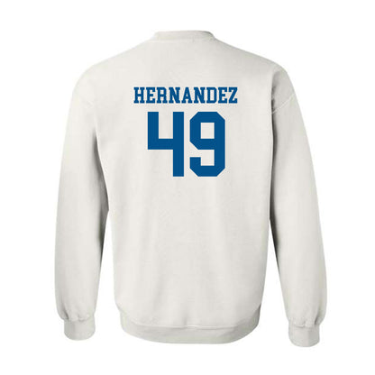 Delaware - NCAA Football : Yamdry Hernandez - Classic Shersey Crewneck Sweatshirt-1