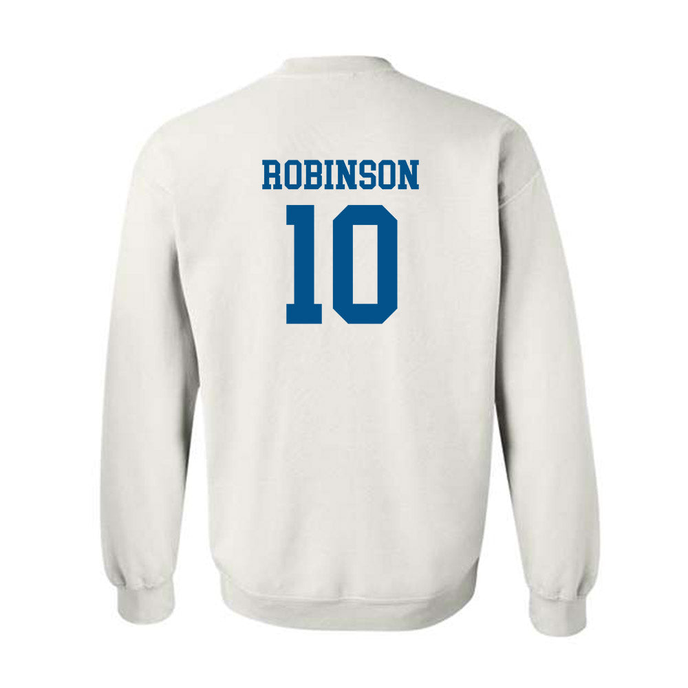 Delaware - NCAA Football : Taesean Robinson - Classic Shersey Crewneck Sweatshirt-1
