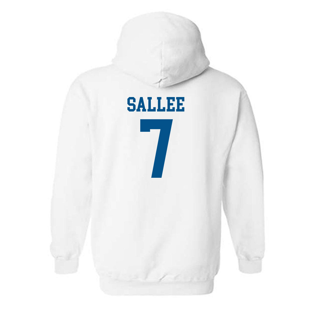 Delaware - NCAA Women's Soccer : Ava Sallee - Classic Shersey Hooded Sweatshirt-1