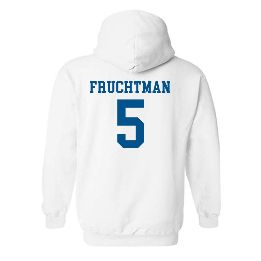 Delaware - NCAA Women's Basketball : Amalia Fruchtman - Classic Shersey Hooded Sweatshirt-1