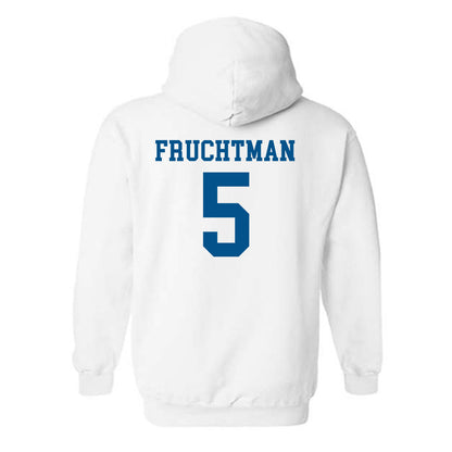 Delaware - NCAA Women's Basketball : Amalia Fruchtman - Classic Shersey Hooded Sweatshirt-1