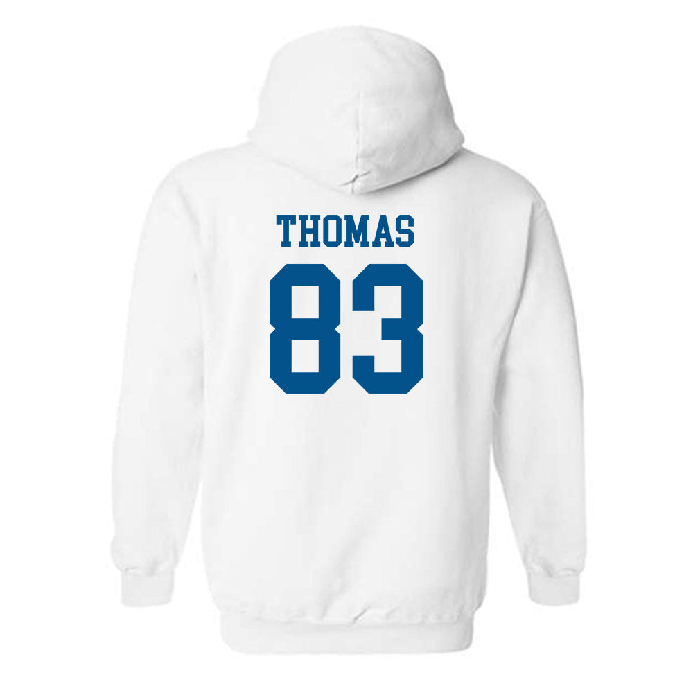 Delaware - NCAA Football : Calvin Thomas - Classic Shersey Hooded Sweatshirt-1