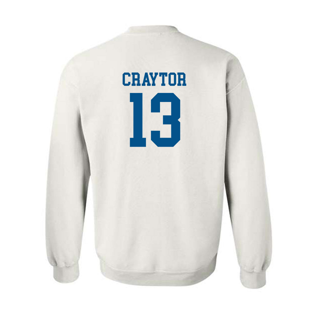 Delaware - NCAA Women's Lacrosse : Maggie Craytor - Classic Shersey Crewneck Sweatshirt-1