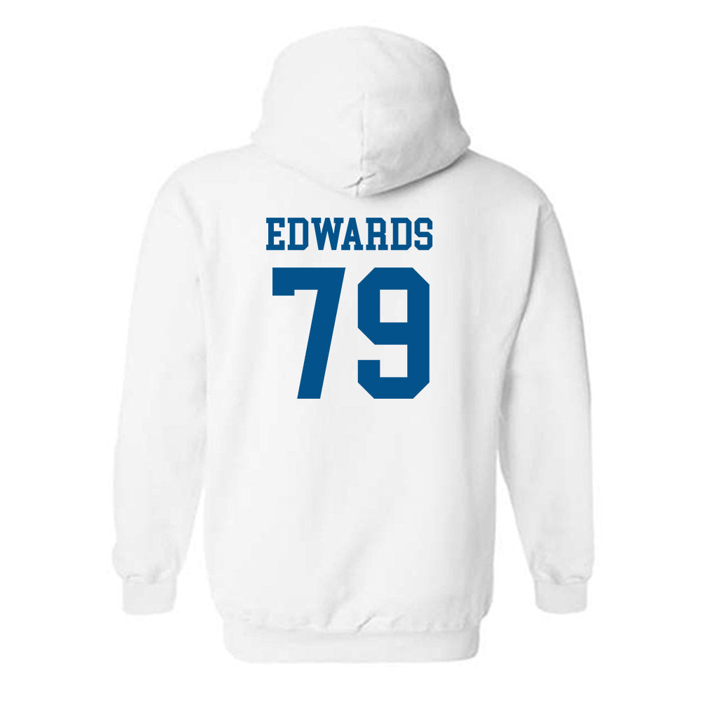 Delaware - NCAA Football : Jaiden Edwards - Classic Shersey Hooded Sweatshirt-1