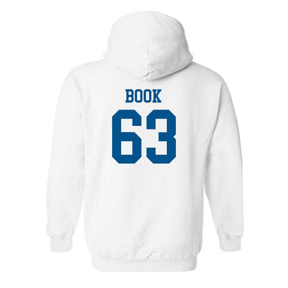 Delaware - NCAA Football : Collier Book - Classic Shersey Hooded Sweatshirt-1