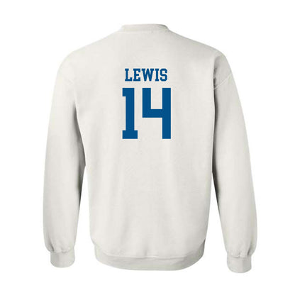 Delaware - NCAA Football : Donovan Lewis - Classic Shersey Crewneck Sweatshirt-1